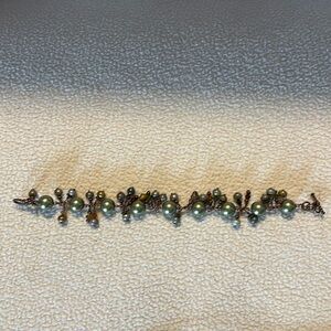 Handmade multi color beaded bracelet